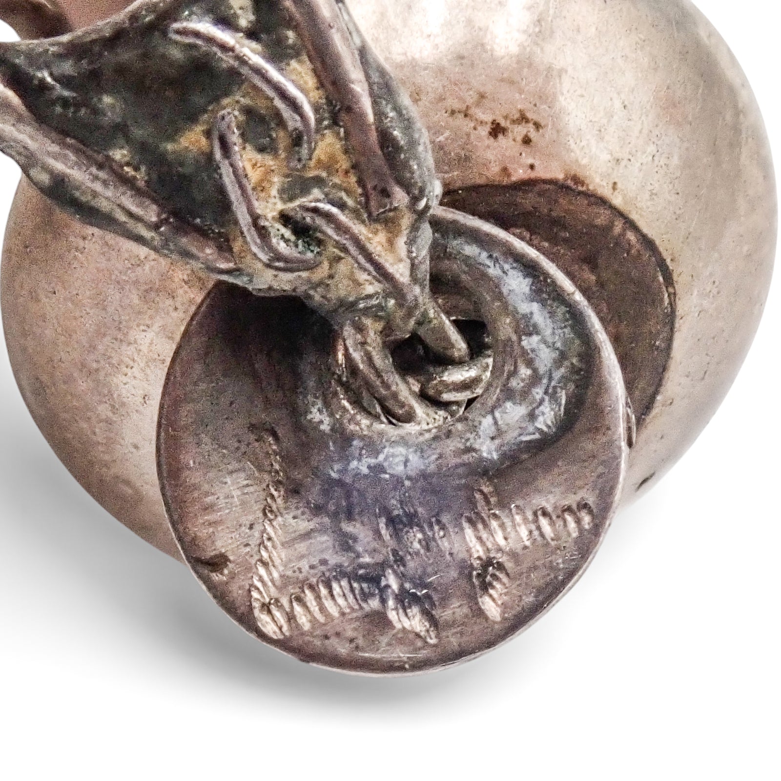 Native American Navajo Smooth Sterling Silver Graduated Navajo Pearls Bead Necklace by L. YAZZIE