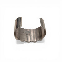 Natural Turquoise Mountain Spiderweb Cluster Sterling Silver Navajo Cuff Bracelet by M. SPENCER